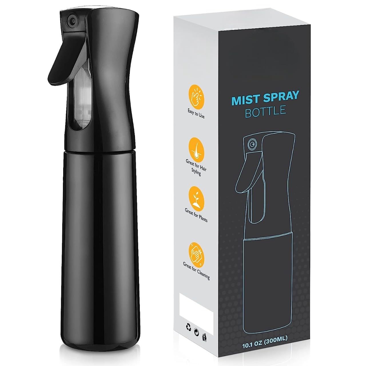 Continuous Fine Mist Spray Bottle