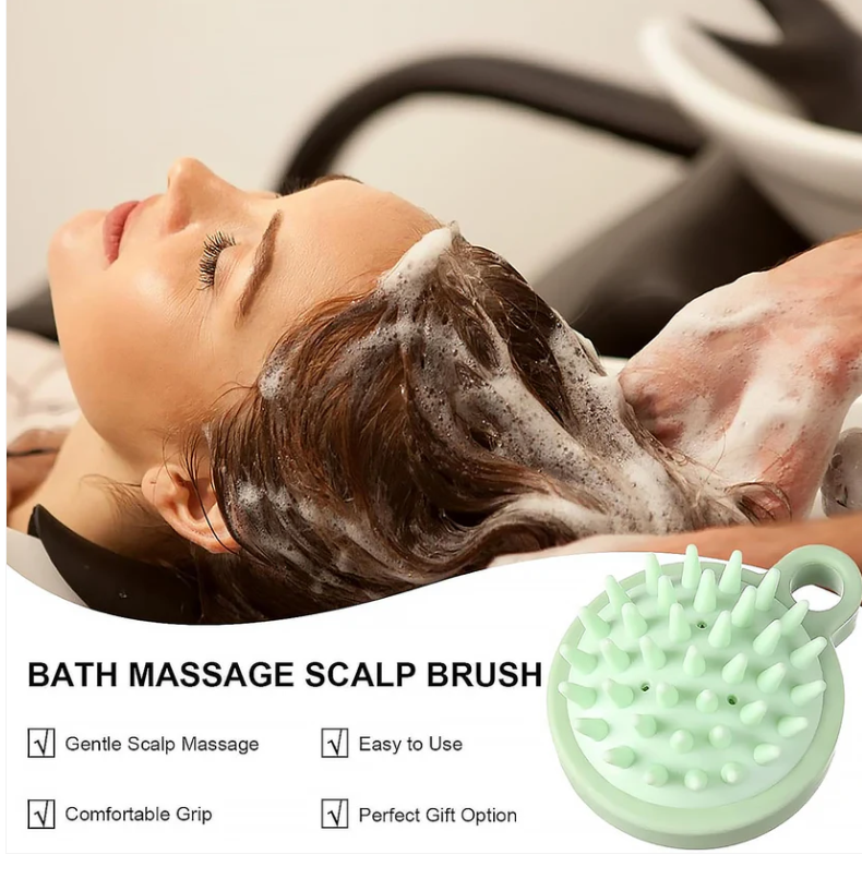 Portable Scalp Massage Comb – Hair Brush for Shampoo Massage, Relaxing Hair Accessories