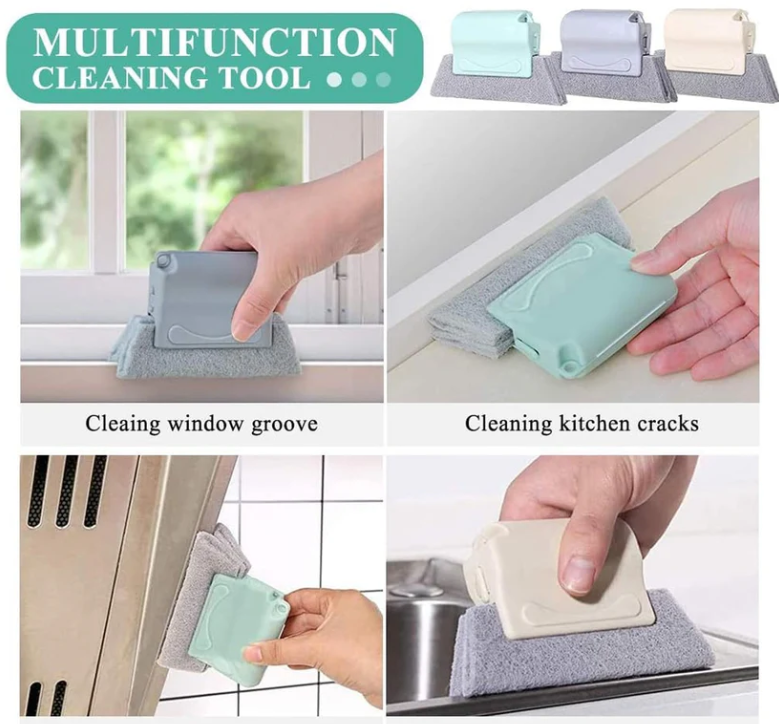 Creative Window Groove Cleaning Brush, Hand-Held Cleaner Tools