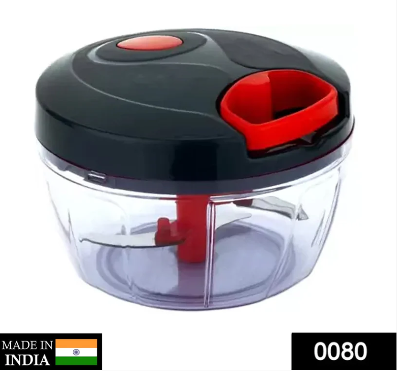 Manual Food Chopper, Compact & Powerful Hand Held Vegetable Chopper / Blender