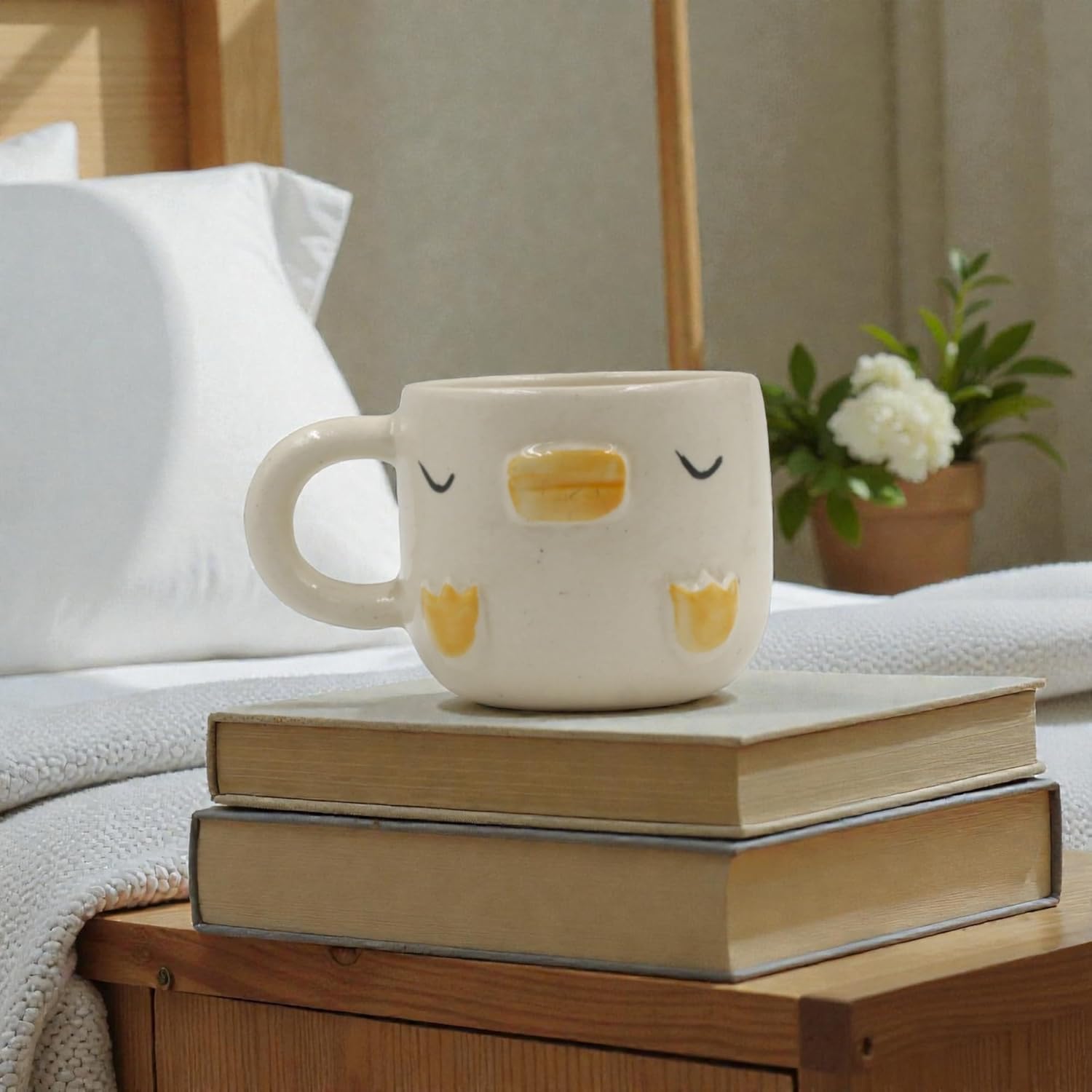Duck themed coffee mug