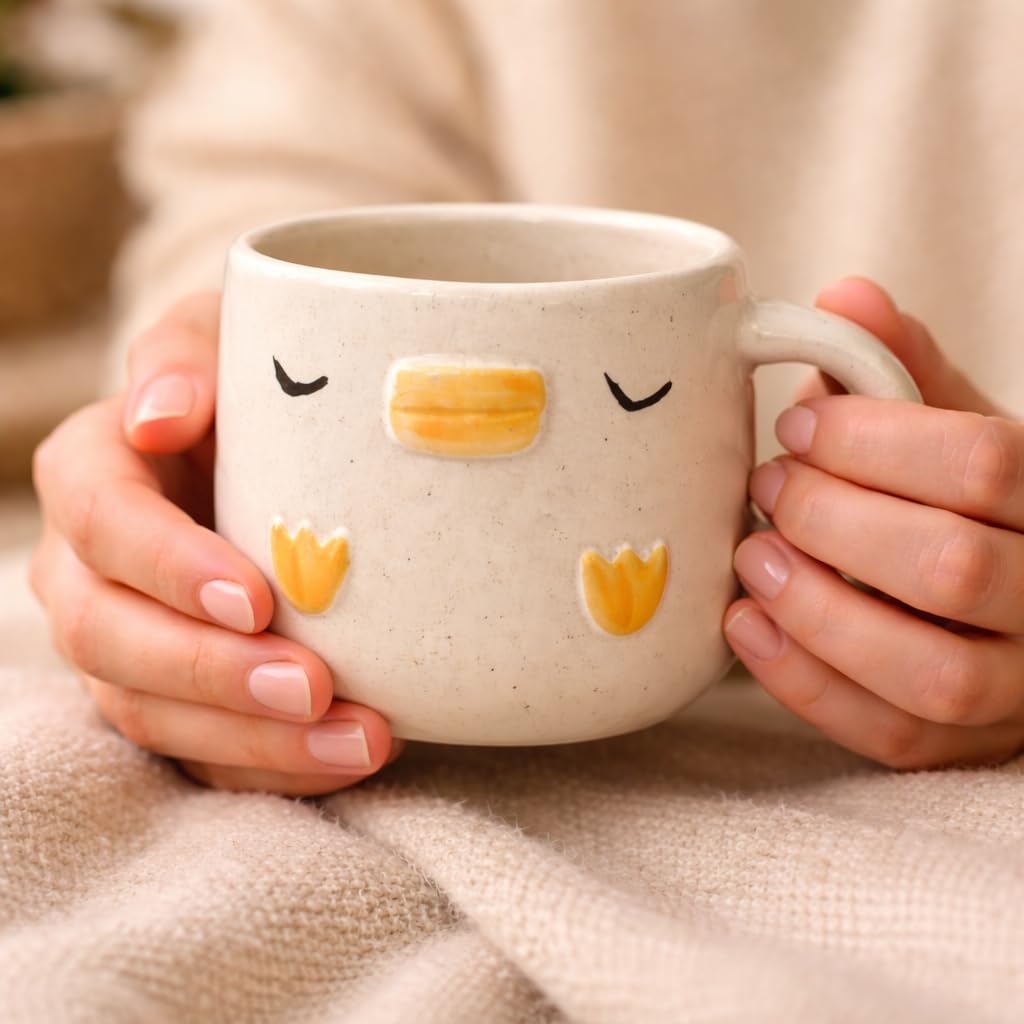 Duck themed coffee mug