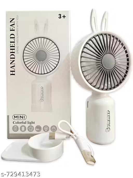 Rabbit Ear Mini Handheld Fan