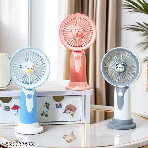 Cute Panda Mini Portable Rechargeable Fan