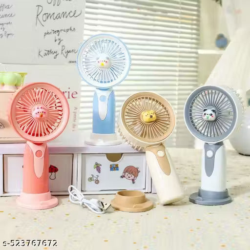 Cute Panda Mini Portable Rechargeable Fan